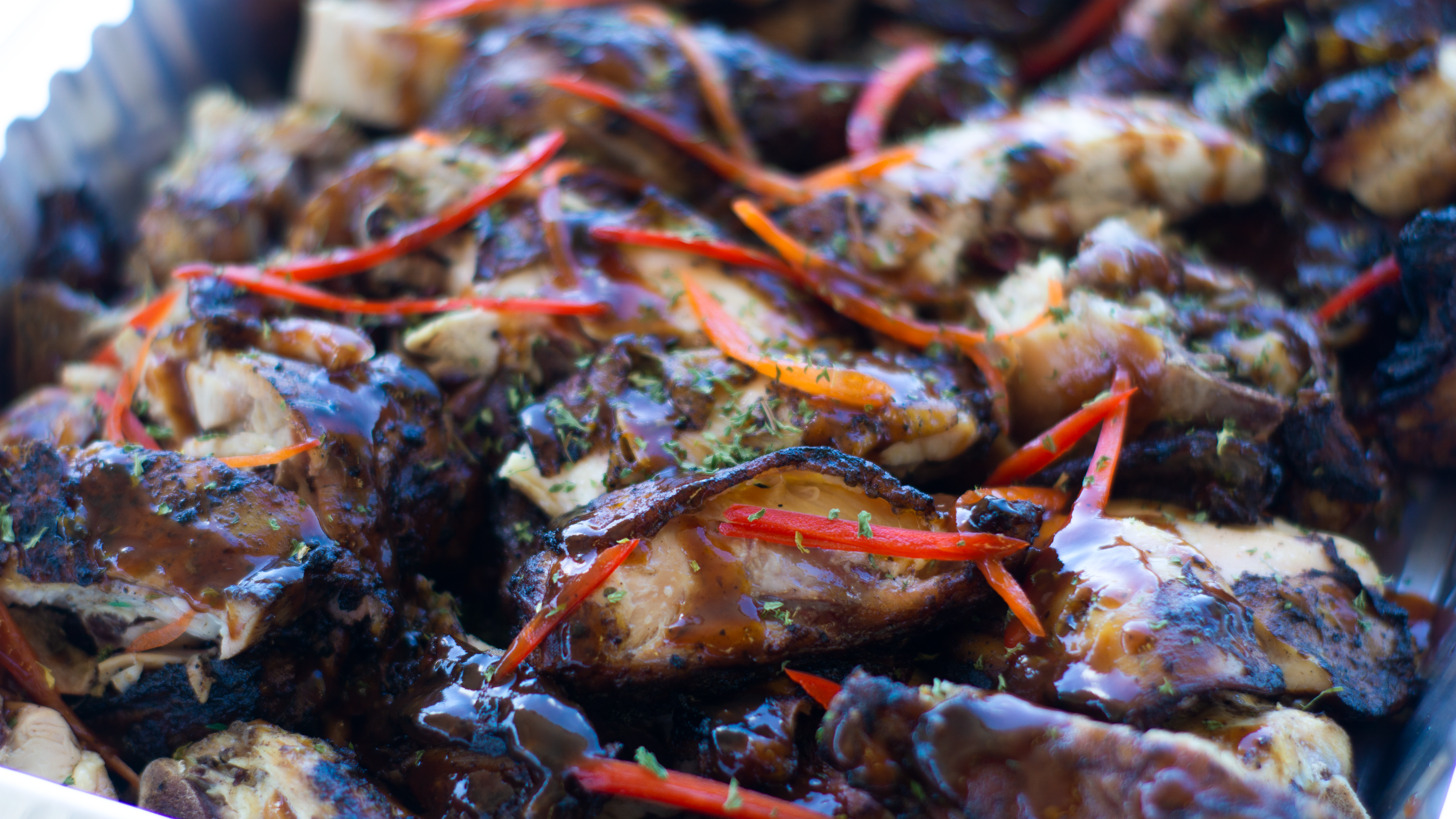 Jerk chicken from Scrape Yuh Plate